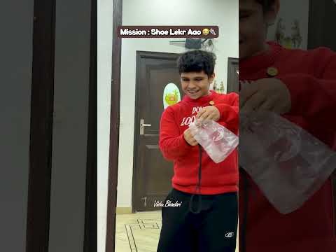 Mission Shoe Lekr Aao 😭👟 #shoes #shortsfeed #funnyshorts #shorts #mission