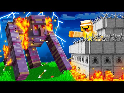 OP BOSSES vs The Most Secure House in Minecraft