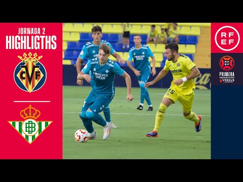 Resumen #PrimeraFederación | Villarreal B 2-2 Betis Deportivo | Jornada 2 | Temporada 2024/2025