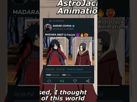 MADARA MEET S ITACHI IN BORUTO 😈🔥🥵 #naruto #uchihafamily #animeedit #amv