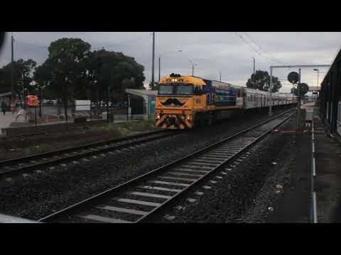 NR66 (Pat Nat "Real Trains"/"Movember") #1MA8 "The Overland" Hoppers Crossimg 24/10/2022