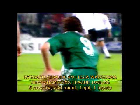 Ryszard Staniek #9 Legia Warszawa - UEFA Champions League 1995/96