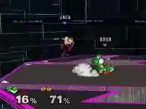 SSBM BringerOfDeath (Yoshi) vs CaptainJack (Sheik)