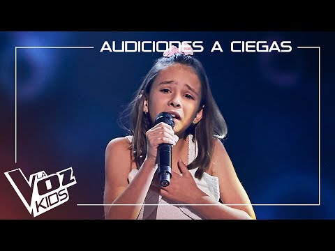 Celia Puntas canta "Ángel caído"  | Audiciones a ciegas | La Voz Kids Antena 3 2024