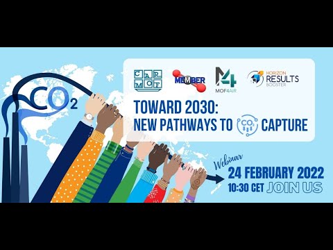 WEBINAR - Toward 2030: New pathways to CO2 capture