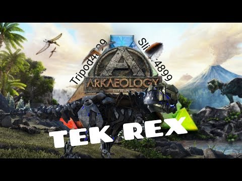 We got TWO Bionic Tek Rexs - ARK