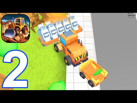 Gameplay Part 2 Demolish Buildings & Race With Excavator All Levels (iOS, Android)