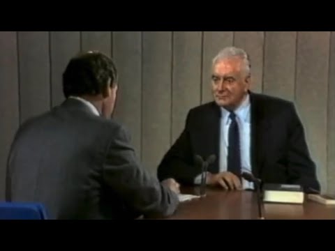 Gough Whitlam's 1985 interview with Mike Willesee on the Channel Nine program Willesee