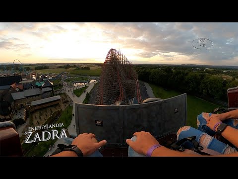 EnergyLandia Zadra Sunset 360° VR POV Onride