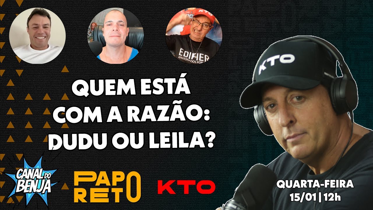 Papo Reto com Benja, Gladiador, Mano e Véio - ep. 368 - 15/01/2025