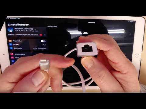 Mit dem iPad Pro OHNE Wlan ins Internet - schneller & sicherer surfen mit Ethernet-Kabel