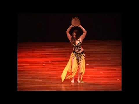1ª Mostra de Danças Étnicas - Parte 14 - Dança do Ventre (Pandeiro)