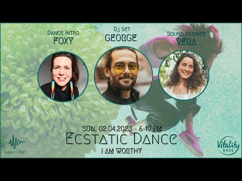 Ecstatic Dance Vitality Base Vienna 02 04 2023 Live DJ Set & Live Flute Intro