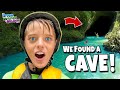 WE FOUND A CAVE Kids Jungle River Adventure In Puerto Rico