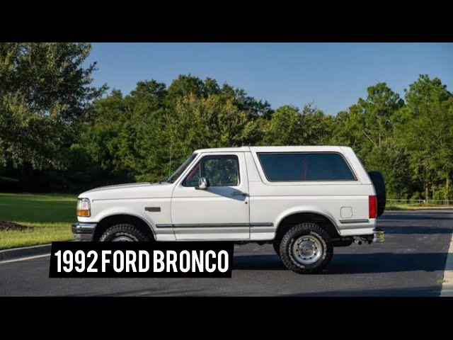 1992 Ford Bronco Sport Utility 2d - Image 58