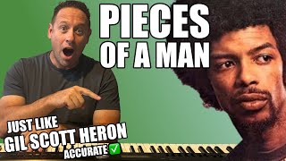 Jazzy Piano Lesson Pieces Of A Man by Gil Scott Heron