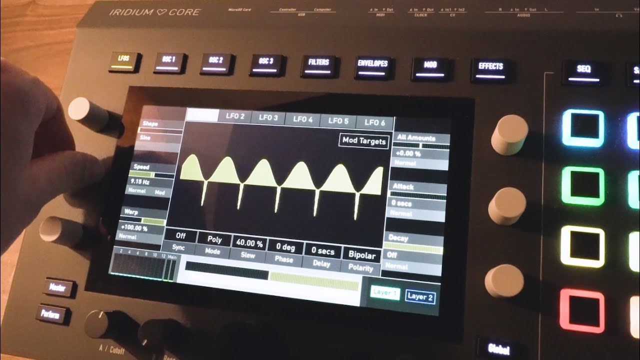 Waldorf Iridium CORE Synth Engine