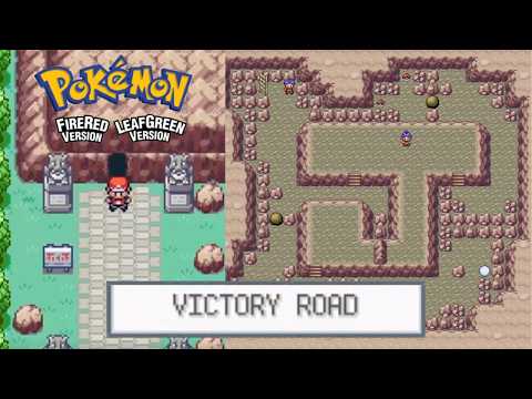 How to get through Victory Road in Pokemon Fire Red & Leaf Green | Walkthrough / Quick Guide