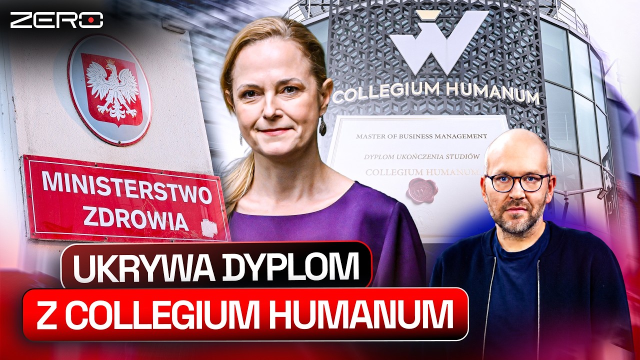 WICEMINISTER ZDROWIA STUDIOWAŁA NA COLLEGIUM HUMANUM. CHWALIŁA SIĘ TYTUŁEM, A TERAZ GO UKRYWA