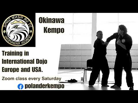 Okinawan Kempo motions from kata to manipulate the attacking arm and create vulnerability.