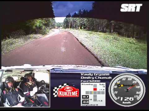 Vasily Gryazin / Dmitry Chumak Rally Kurzeme 2013 SS10 Onboard