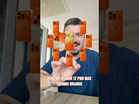 Find Iphone 17 Pro Cosmic Orange IQ 🍊🔥 2 #noads