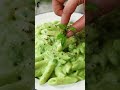 Tonight is all about enjoying this creamy and dreamy Green Peas Pasta! 💚💚 - Video