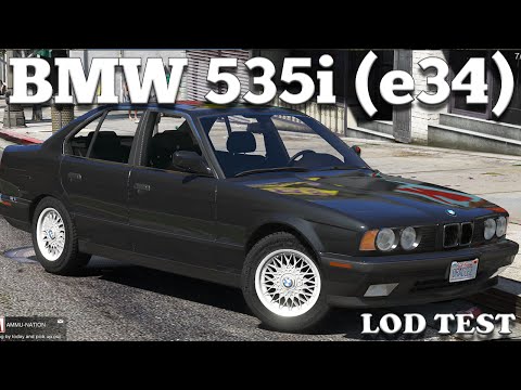 GTA V PC Mods - BMW 535i (e34) [DOWNLOAD]