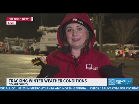 Cold rain begins as winter storm approaches DeKalb County