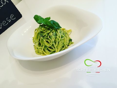 Die beste Pasta die du je gegessen hast!! Linguine - Nudeln al Pesto alla genovese - vegetarisch