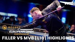 Joshua Filler vs Mika van Berkel | Last 16 Highlights | 2026 Roobet European Open