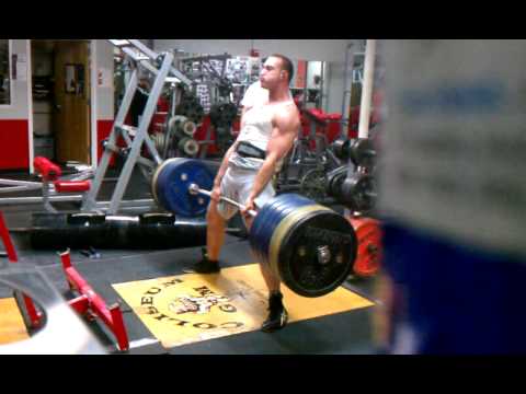 Mike Maloney Deadlifting 594x1 at 202 lbs.