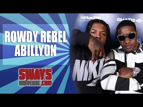 Rowdy Rebel & Abillyon Kick Off A Hot Freestyle | Sway's Universe