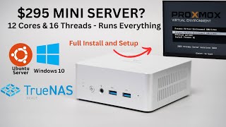 I Built a Powerful Mini Home Server with a $295 MiniSForum Mini PC