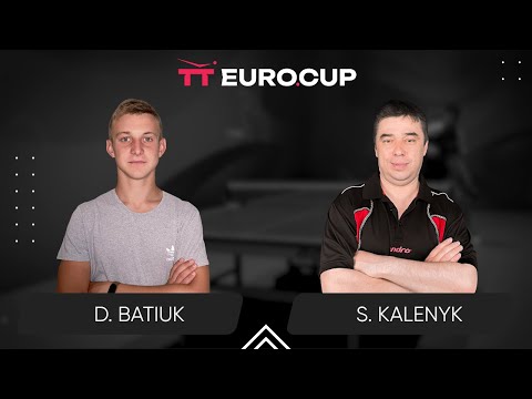 16:20 Dmytro Batiuk - Serhii Kalenyk 23.01.2024 TT Euro.Cup Ukraine Master. TABLE 3