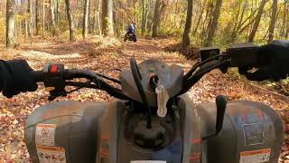 NJ ATV Rentals Trail riding (POV)