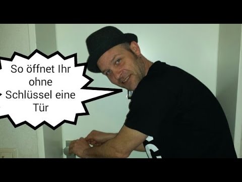 Ausgesperrt? Tür öffnen ohne Schlüssel - eine Anleitung
