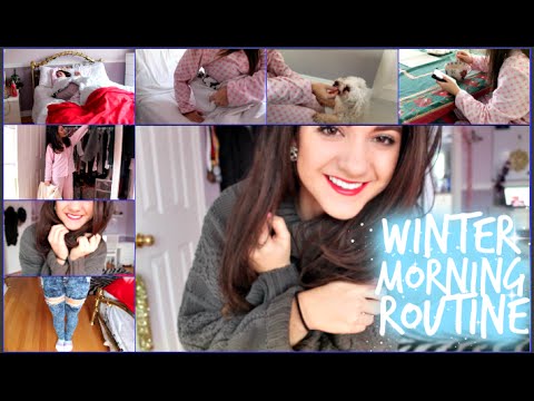 Winter Morning Routine | Collab with AmandaNicoleDIY Video