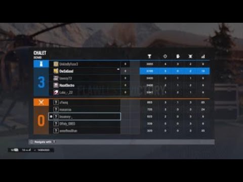 How to get the C4 window shot on Chalet