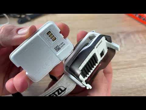 Petzl Swift Rl Battery Head Torch (Headlamp) Battery Replacement Instructions