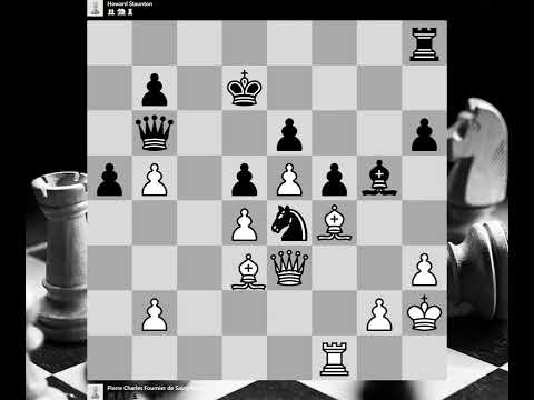 Pierre Charles Fournier de Saint Amant vs Howard Staunton, Paris FRA, 21.11.1843