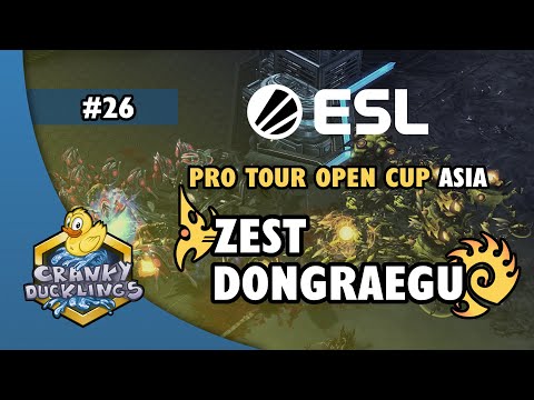 Zest vs DongRaeGu - PvZ | ESL Open Cup #26 Asia | Weekly EPT StarCraft 2 Tournament