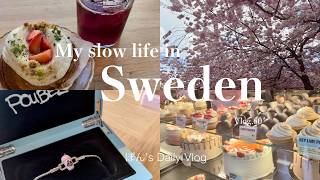 Vlog.60|和を楽しむのんびり北欧暮らし|ストックホルム散策🌸|和食探しの旅😋