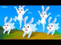 Five Little Bunnies Went Out One Day FunForKidsTV Nursery Rhymes Baby Songs