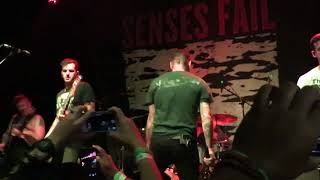 Senses Fail - Between the Mountains &amp; the Sea Live @ The Constellation Room Santa Ana, CA 7/15/2016