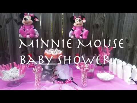 Minnie Mouse Themed Baby Shower