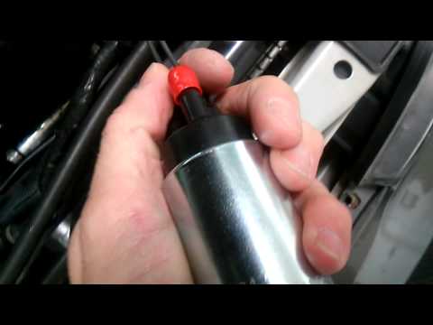 Walbro GSS342 255LPH Dry Fuel Pump Test