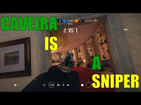 Caveira Is A Sniper?! | Rainbow Six Siege