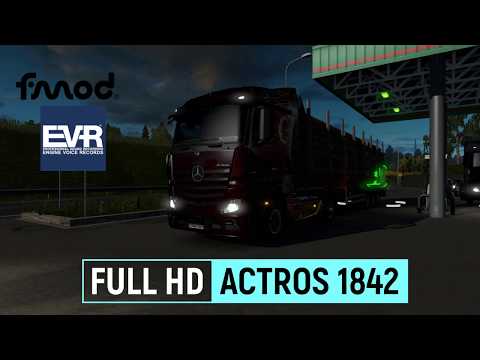 EVR  TARAFINDAN 1.37 UYARLANAN MERCEDES SFX ACTROS MP4 1842 İLE KISA BİR SÜRÜŞ:)