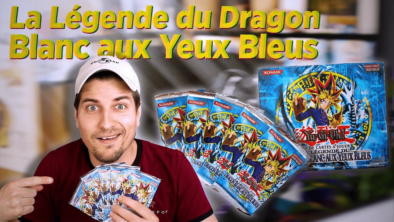 J'ouvre des boosters qui ont 20 ans ! - Légende du Dragon Blanc aux Yeux Bleus